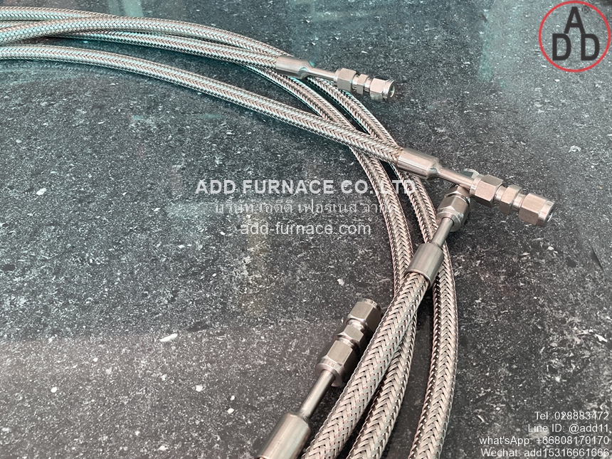 ท่ออ่อนสแตนเลส Gas Hose Stainless Steel 304 (6)
